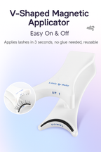 Natural Eyelashes Magnetic Suction False Eyelashes Daily One Pair Mink Hair Super Soft Natural Simulation Easy To Wear
